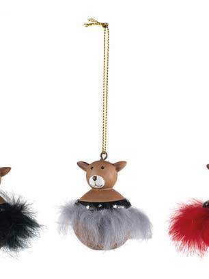 Bear pendant 3 assorted 5 cm PU 36 for wholesale by Baden Collection