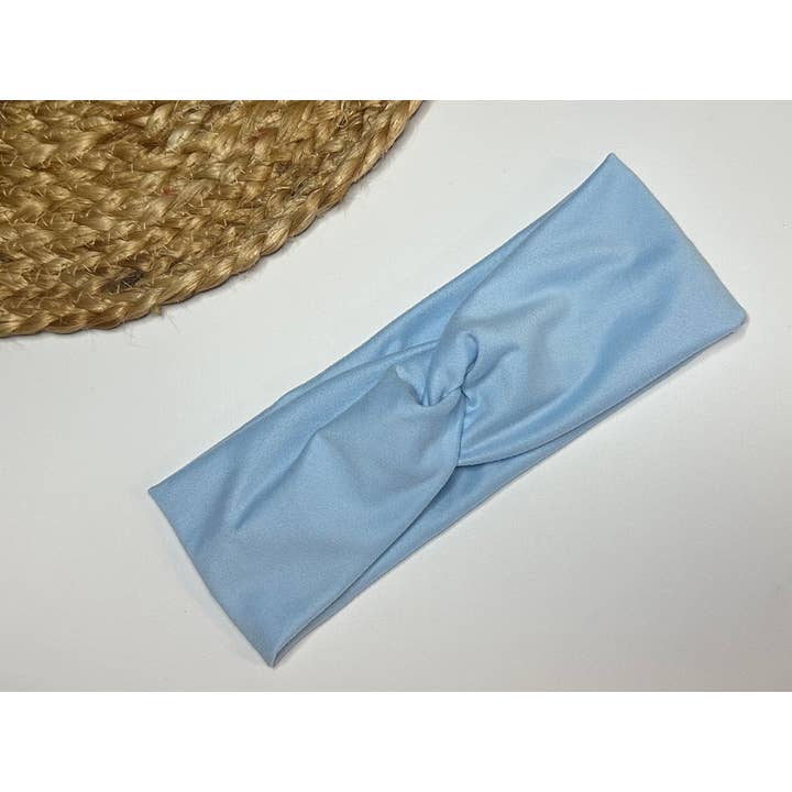 Baby Blue Headband for wholesale by Kaardal Kraft