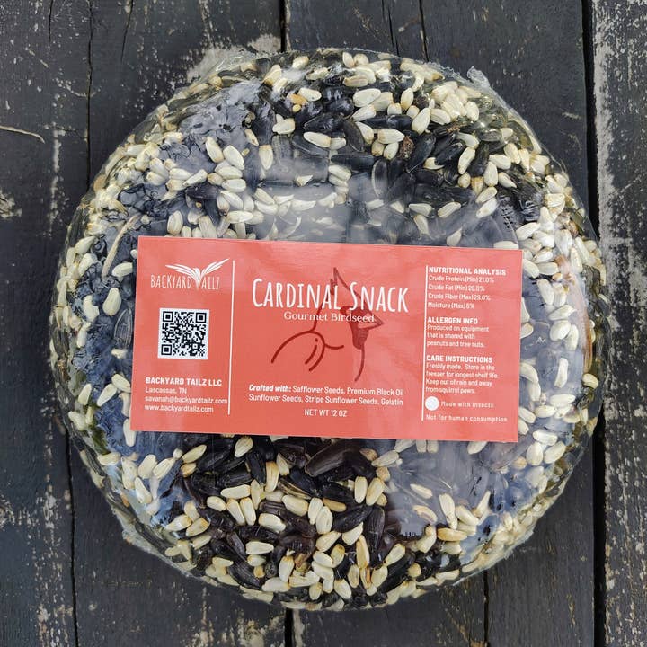 Backyard Tailz - Wholesale Bird Feeder - Birdseed Wreath (Cardinal Snack)4