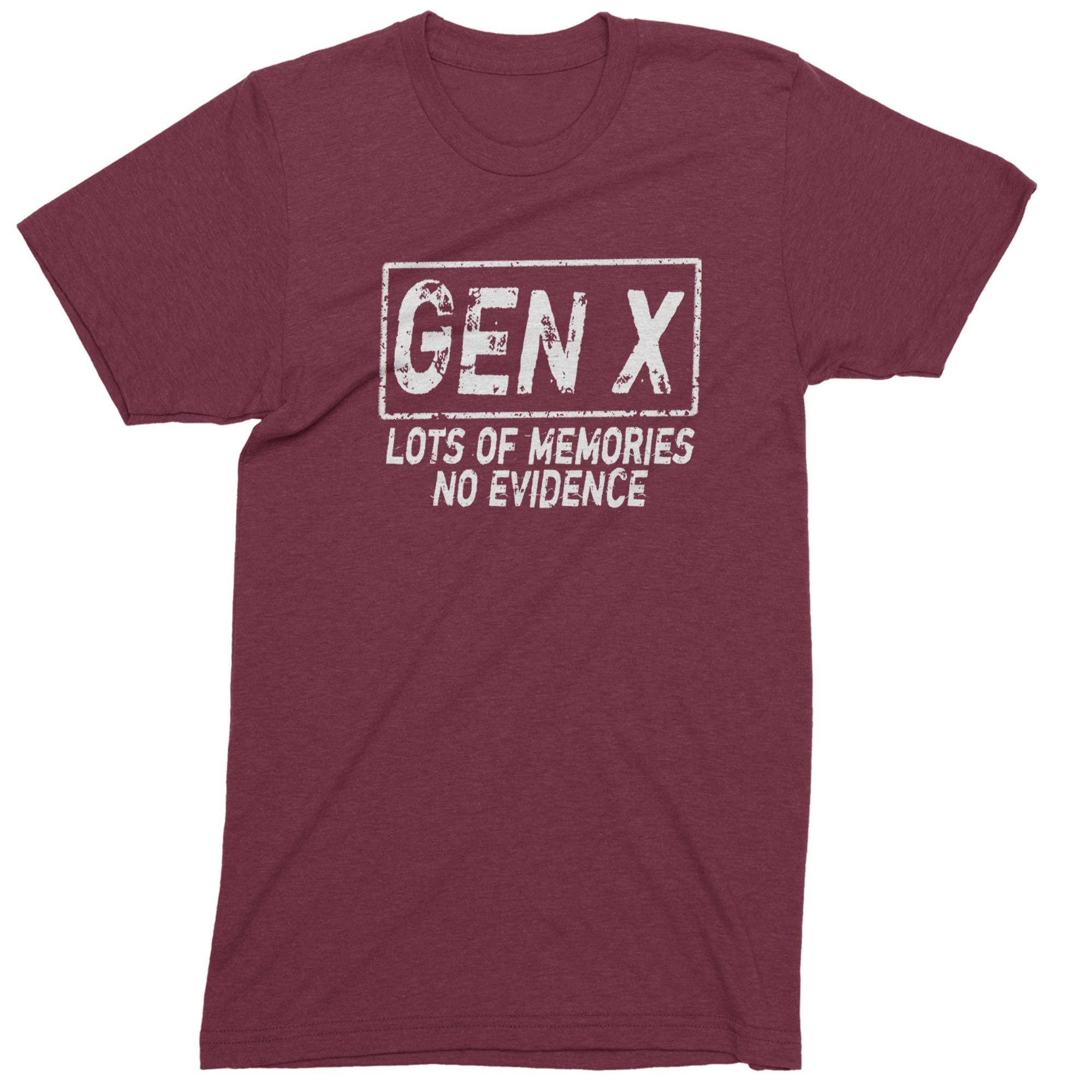 Expression Tees - Wholesale Screen Printed T-Shirt - Men's - Gen X Lots of Memories No Evidence Nostalgia Mens T-shirt7