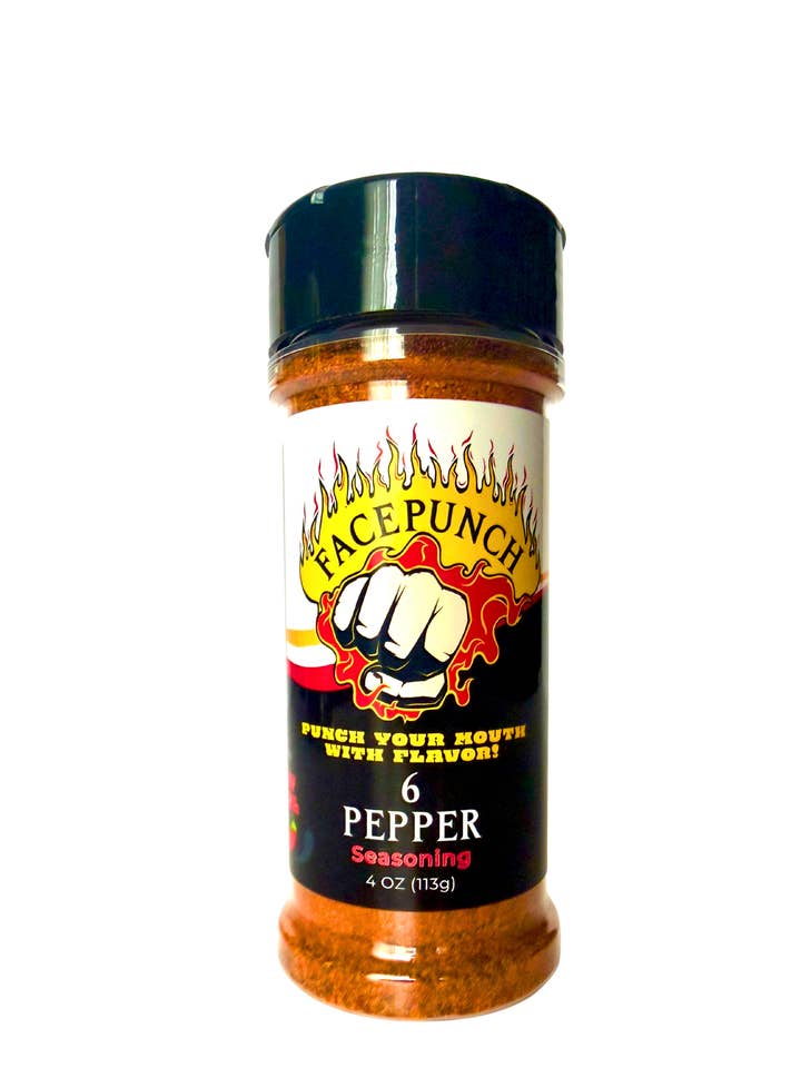 6-Pepper Seasoning for wholesale by Facepunch Foods