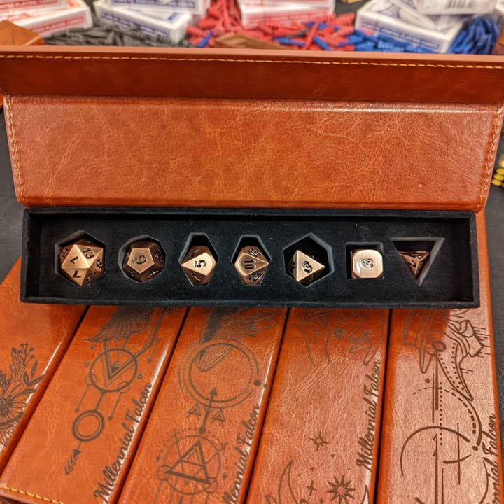 Dice: Letherette Dice Cases (5Pack) for wholesale by InDiPro