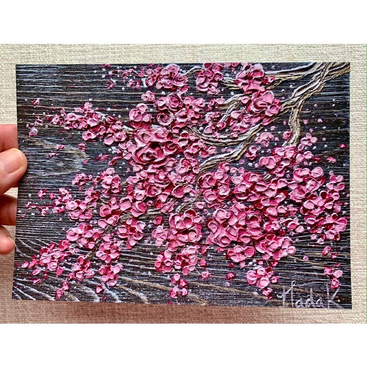 Floreciendo en la noche - Lámina artística para venta al por mayor de Expression By Nada