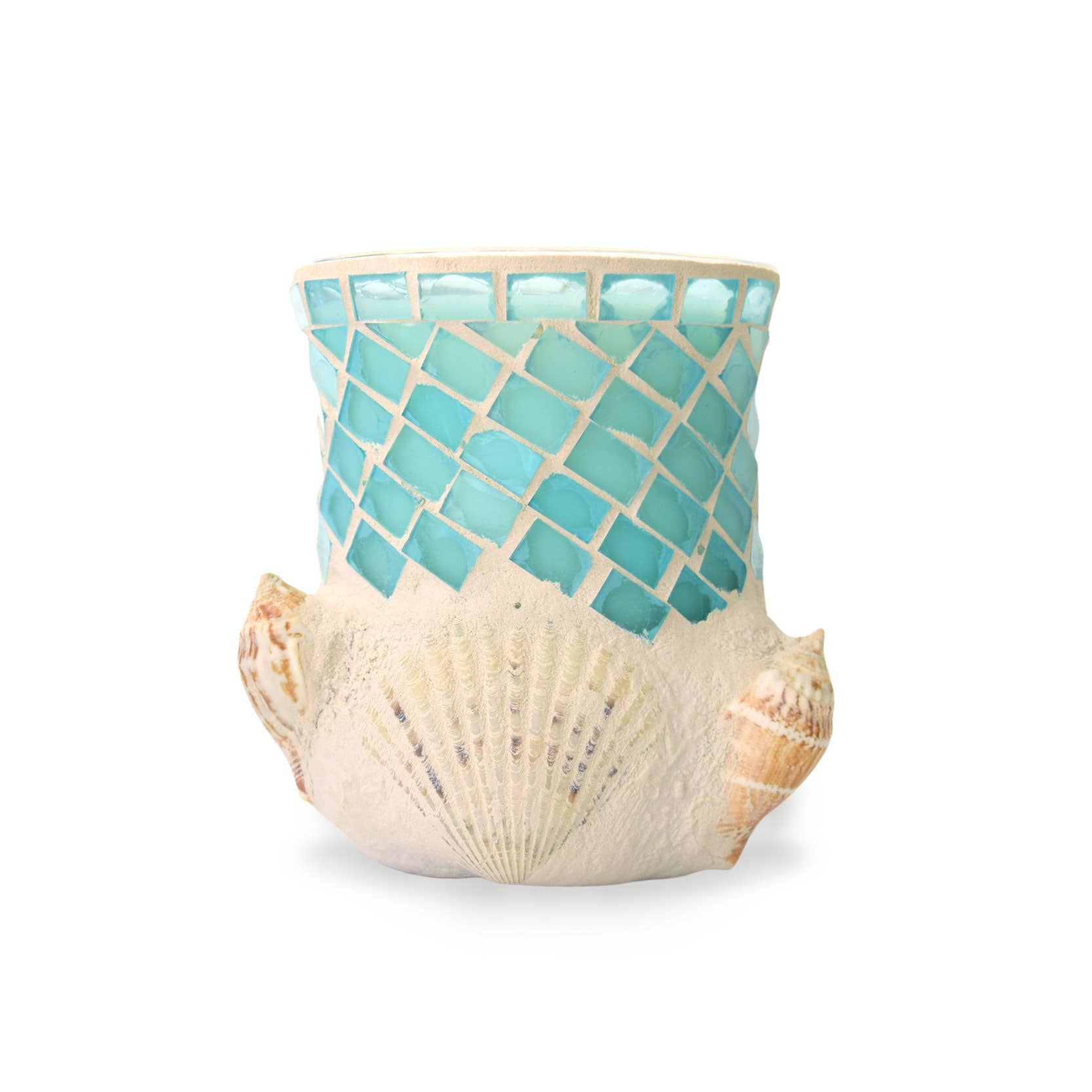 REMOVED BRAND - Vente Bougie en bocal - Shoreline - Bougie Coastal Home Decor de 13 oz au vétiver à la noix de coco1