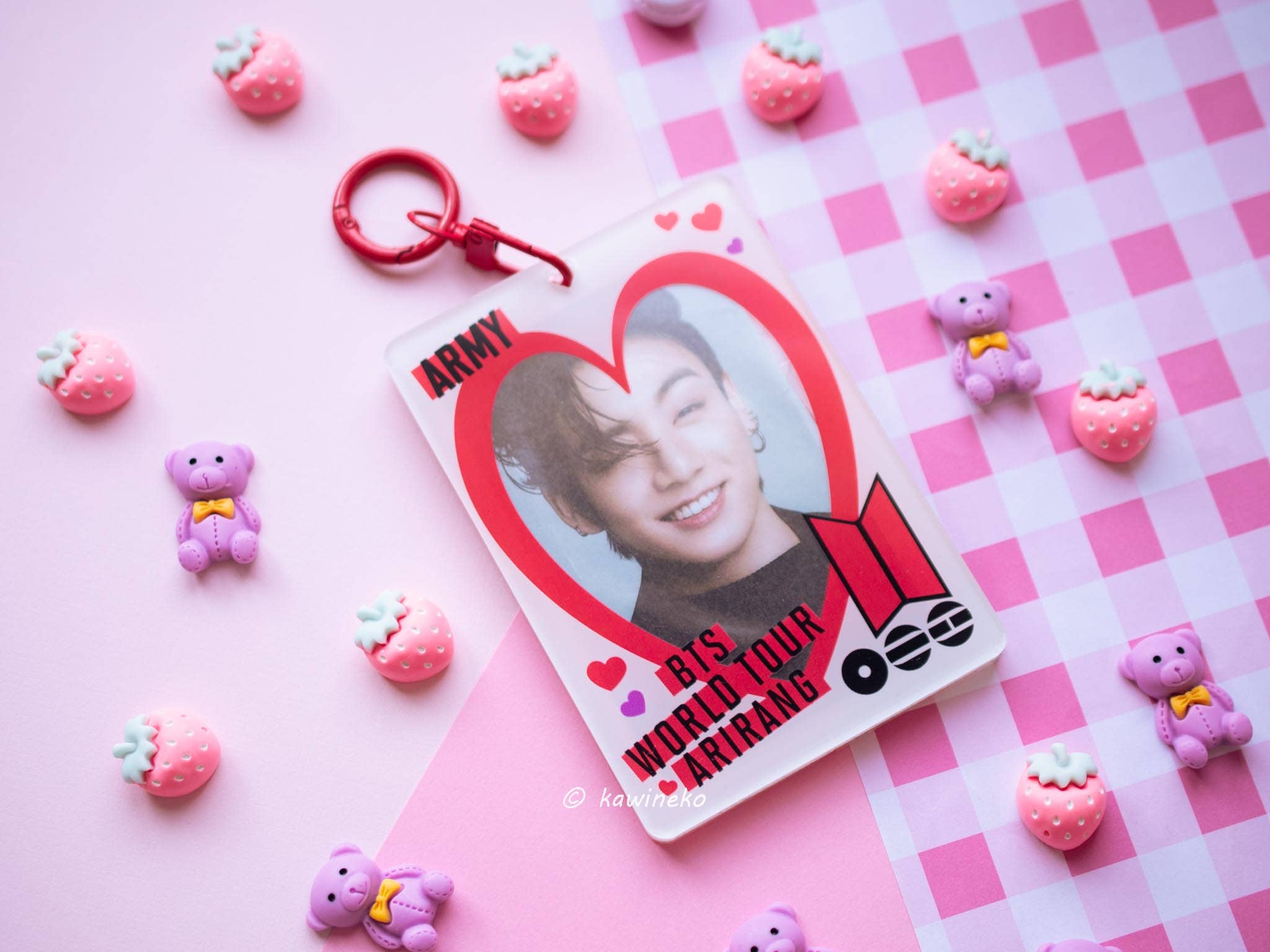Kawineko - Wholesale Keychain - Women's - BTS world tour 2 window pc holder photocard keychain kpop 3