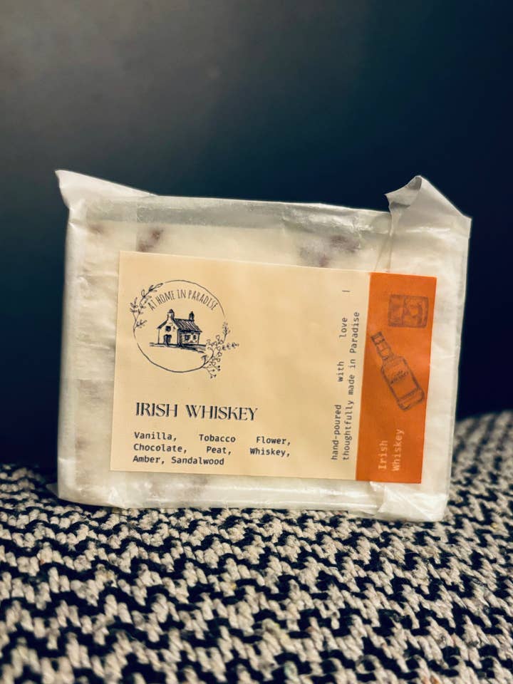 Irish Whiskey Wax Melts for wholesale by At Home In Paradise