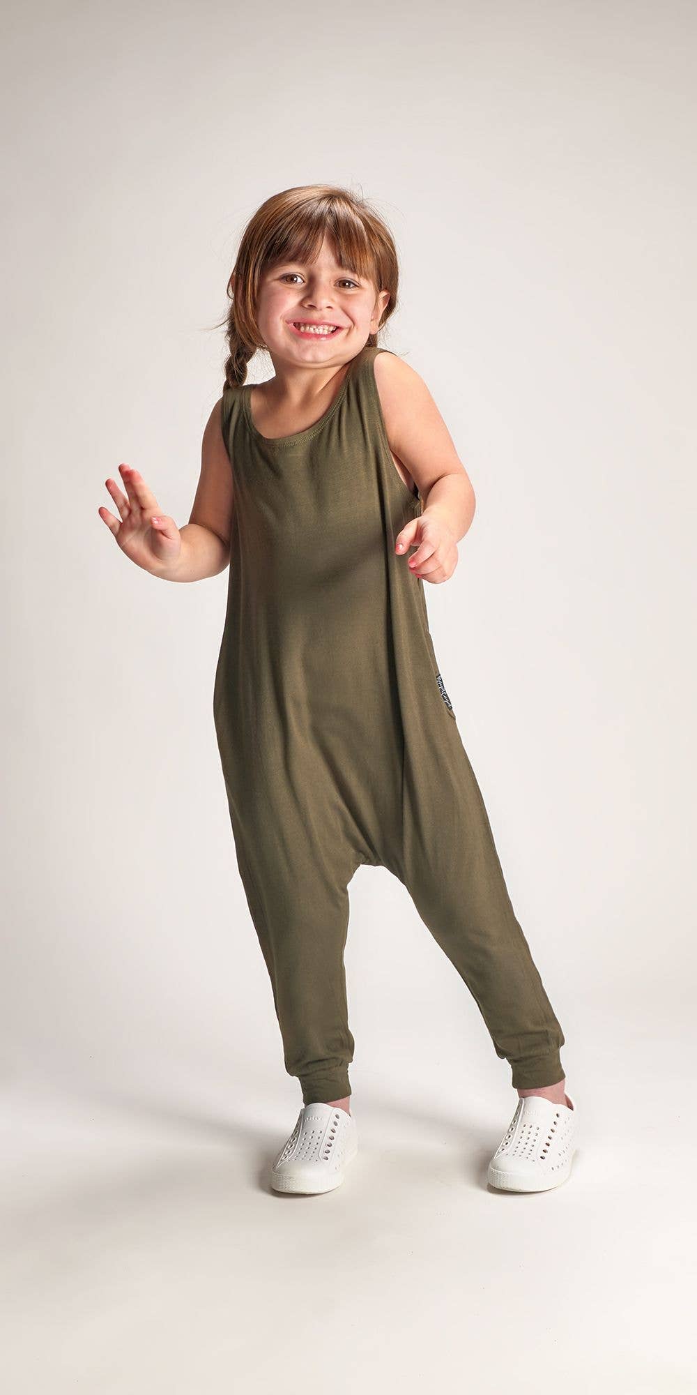 Momper Romper - Vente Barboteuse – bébé - Mini Momper pour tout-petit vert2