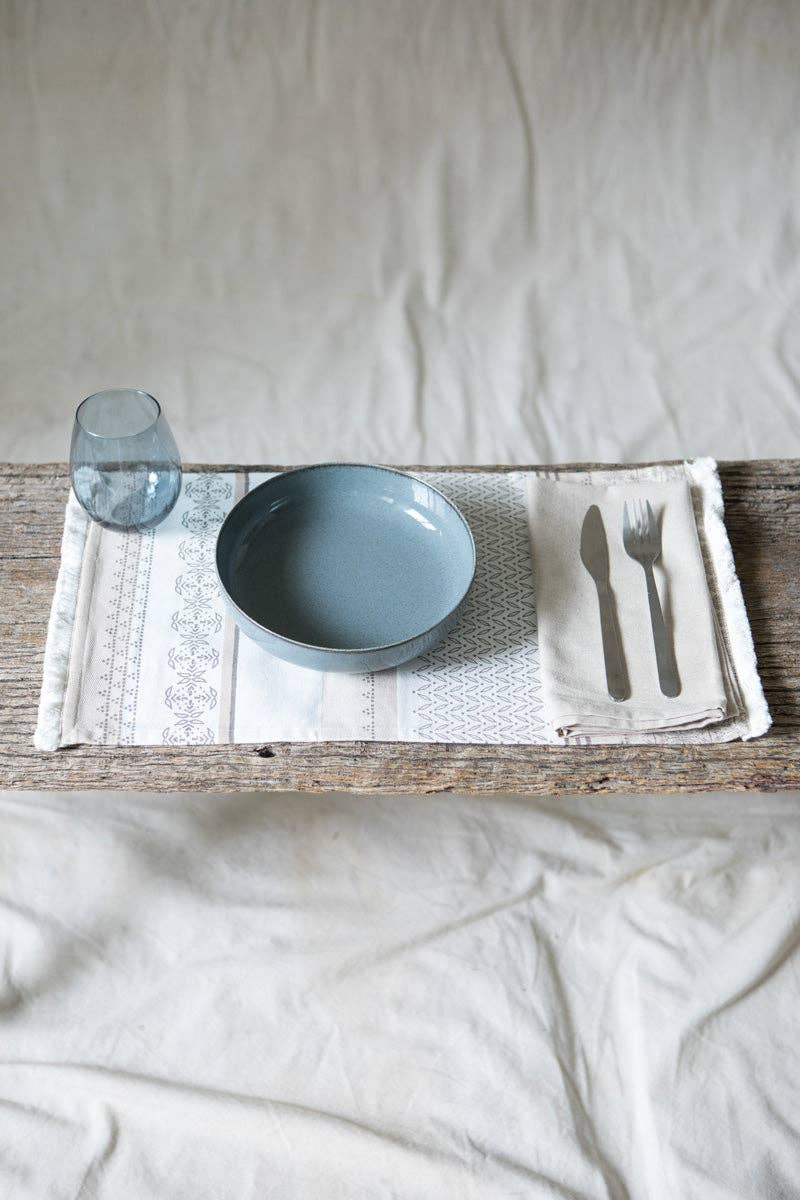 Kapda Casa - Wholesale Tablecloth - Arena Manteles Individuales | 6 Servilletas | Juego de Comedor |33x48cm0