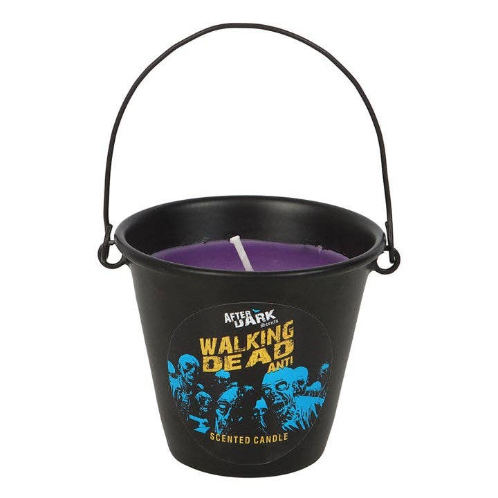 Something Different Wholesale - Wholesale Jar/Filled Candle - Walking Dead Anti Gothic Halloween Candle Bucket1