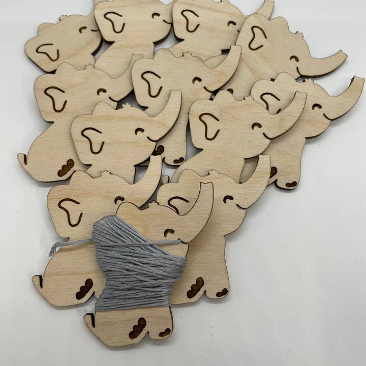 Träelefanttrådrulle för trådorganisation för wholesale av Velvet Guillotine