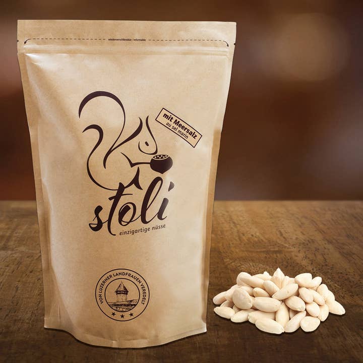 Amandes 3 604 kg avec du sel marin NM6000 M pour la vente par Stoli