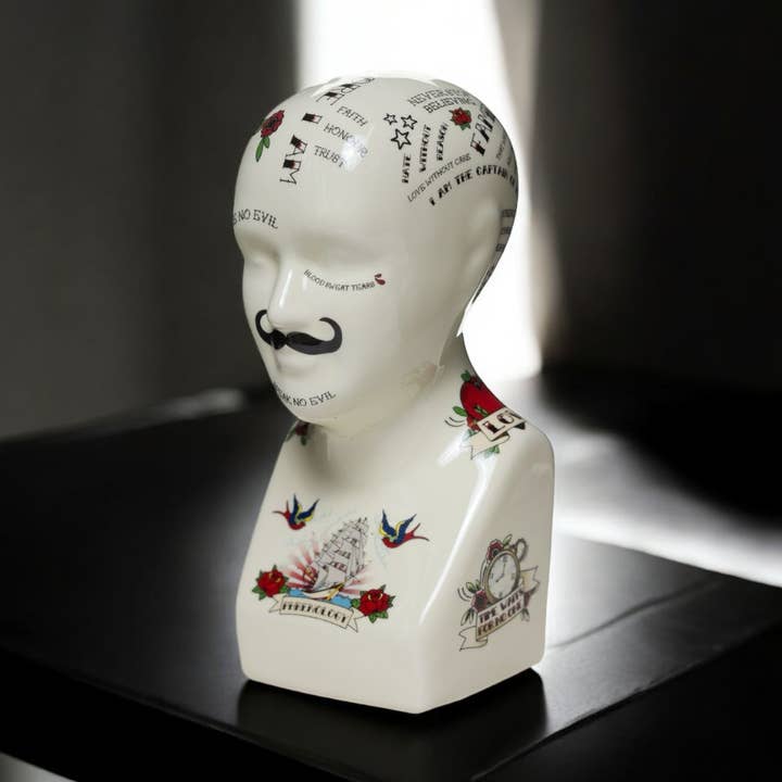 8" Phrenology Head for wholesale by Minster Stylish Living Ltd