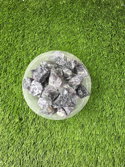 CaNatureLover - Vente Pierre et cristal de spiritualité - Fluorite violette RAW, taille 0,75 à 1,25 pouces, fluorite violette RAW7
