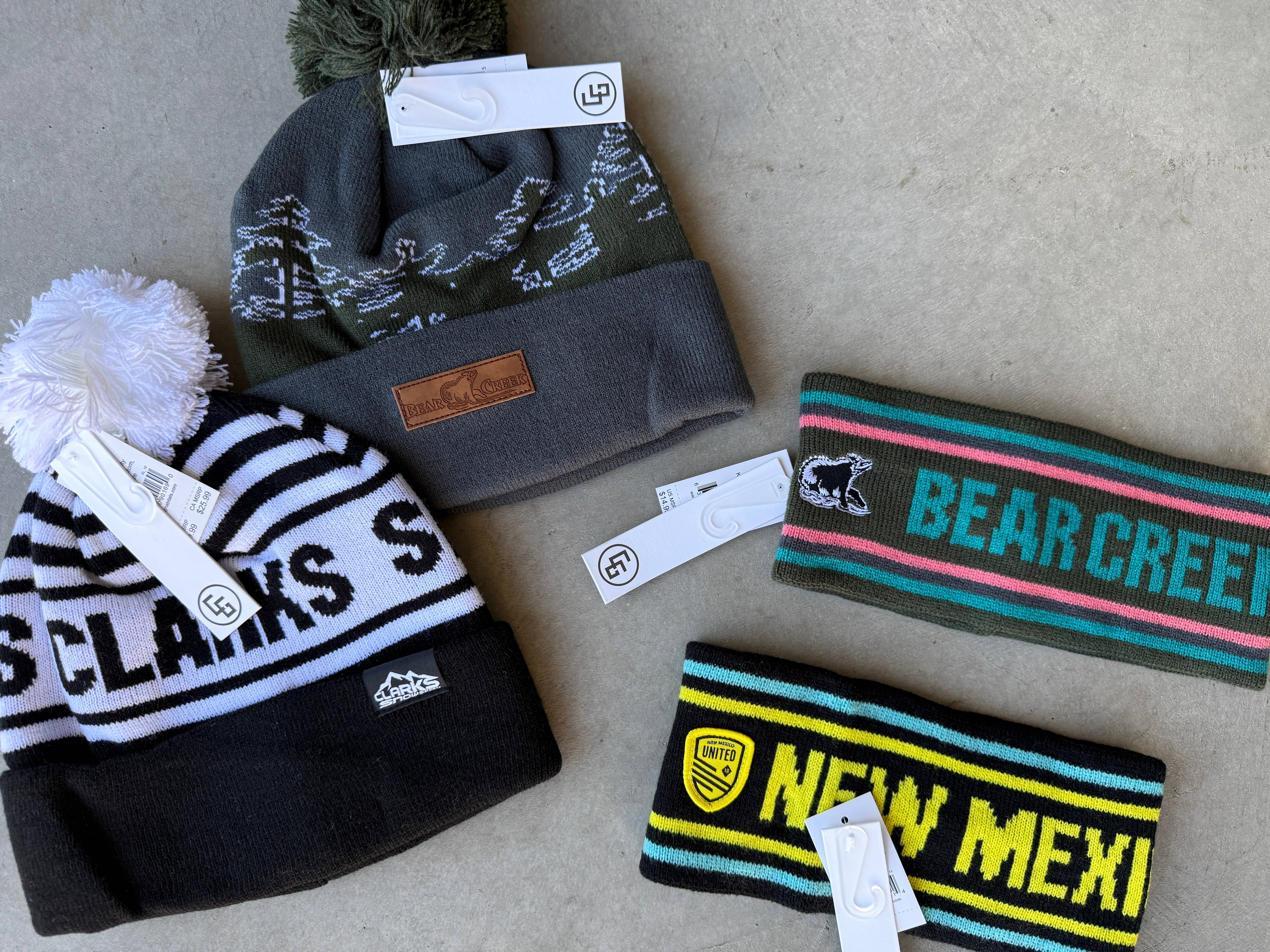 CG Habitats - Wholesale Beanie - Unisex - CUSTOM University Beanie . Forest Beanie .Headband 100pc MIN1