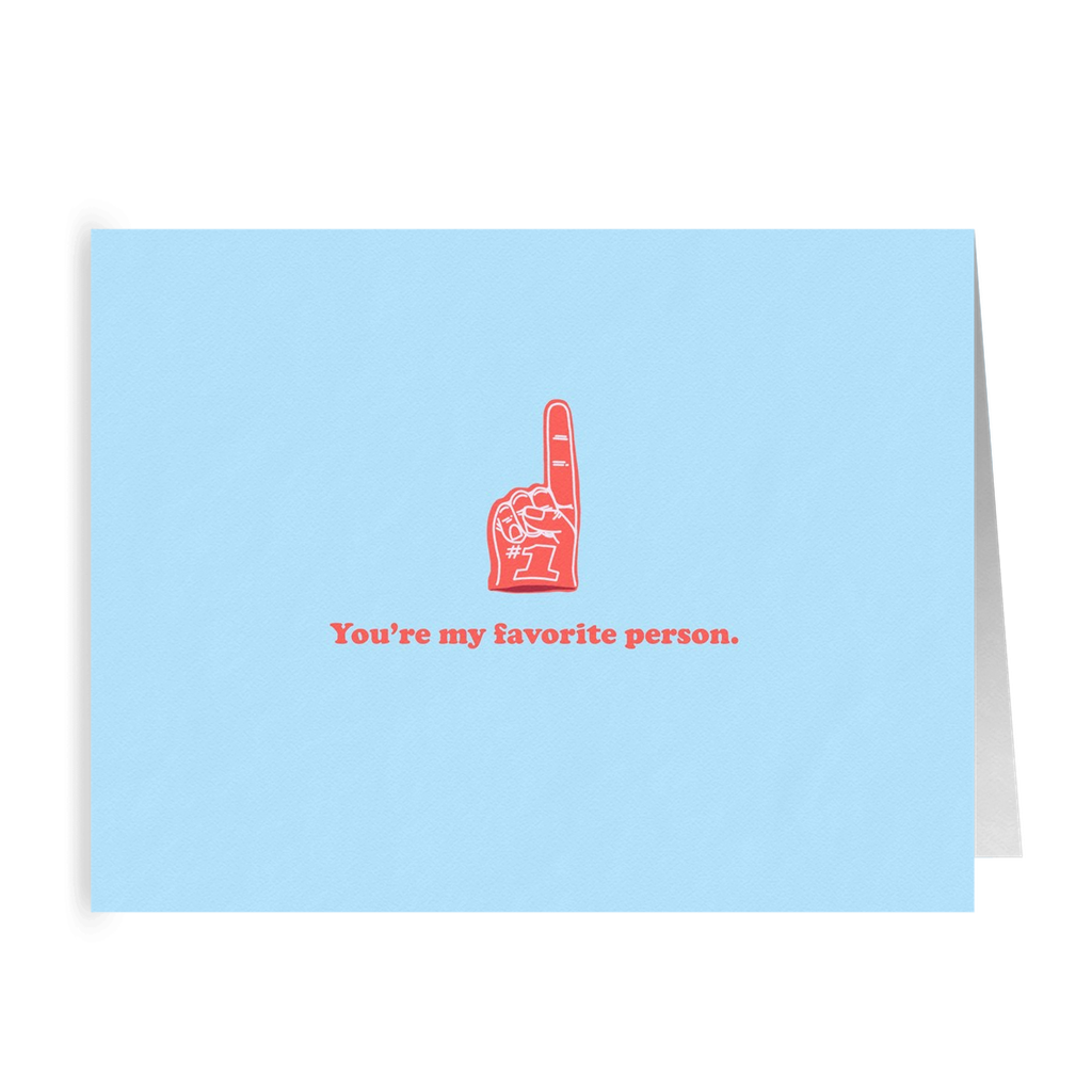 REMOVED BRAND - Wholesale Love Card - Favorite Person Greeting Card0