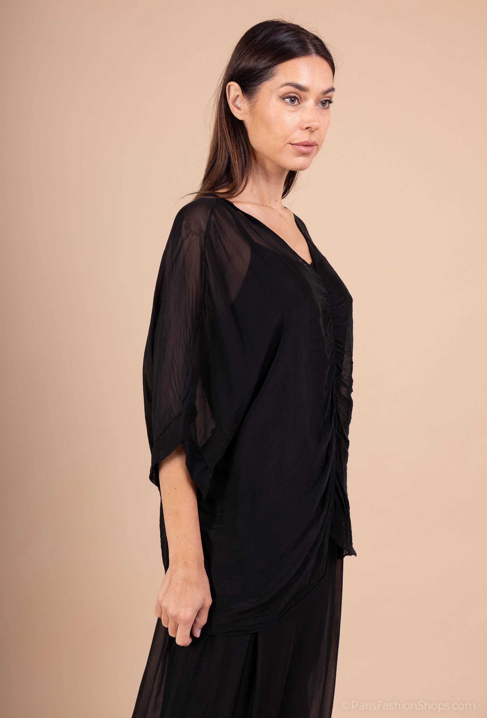 Shyloh - Wholesale Tunic - Women's - Silk Top 504902