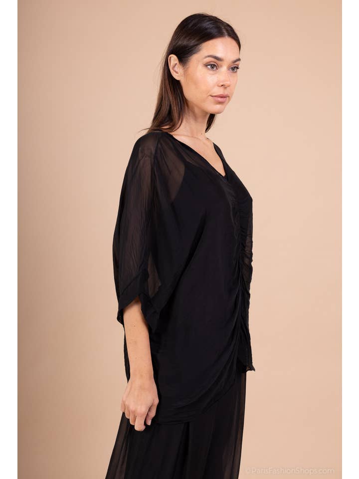 Shyloh - Wholesale Tunic - Women's - Silk Top 504902