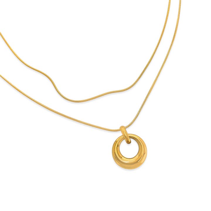 S1N032 - Water Resistant Necklace for wholesale by OMG Blings