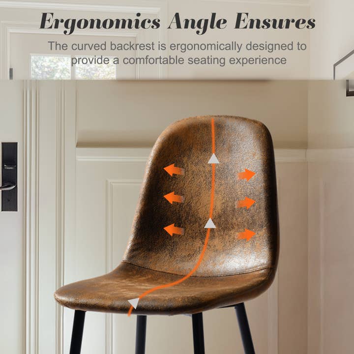 39F Inc. - Vente Salon de terrasse - Ensemble de salle à manger 5 pièces avec table marron de 63" et 4 chaises en suède8