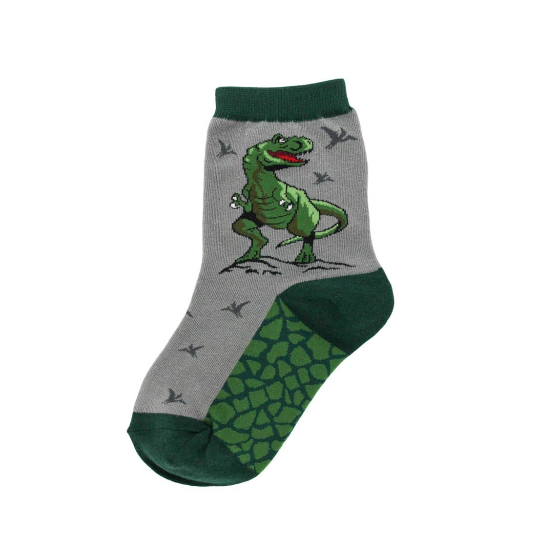 Foot Traffic Socks - Wholesale Socks - Kids - Children's T-Rex Socks