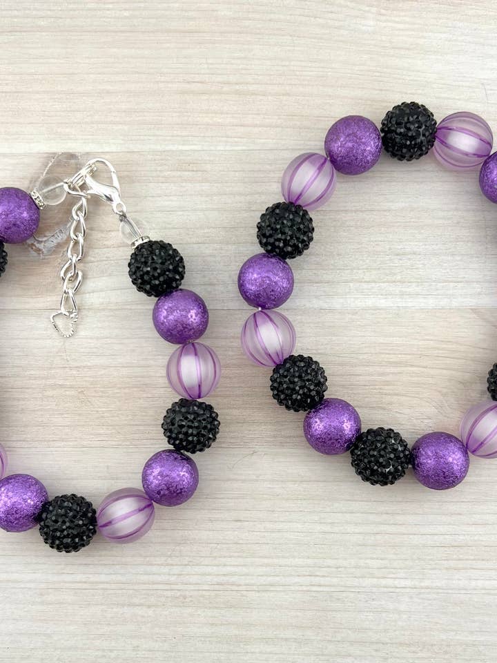 LILA DRYCK HUNDHALSBAND för wholesale av My Trendy Little Pup