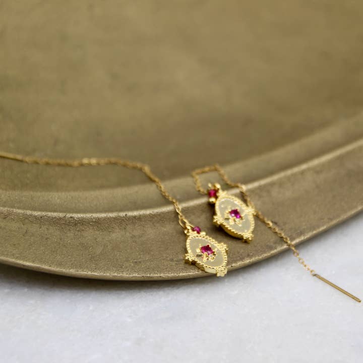 Nomadisk Trolltrådsörhänge för wholesale av Veluna