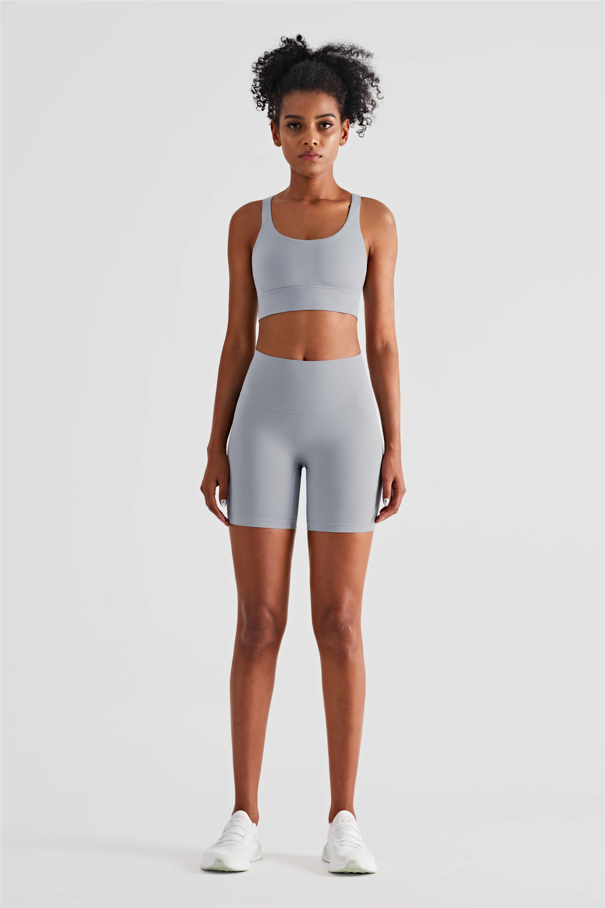 91thelabel – wholesale Athletic shorts – Women's – Luna High Waist Mid-Thigh Biker Short8