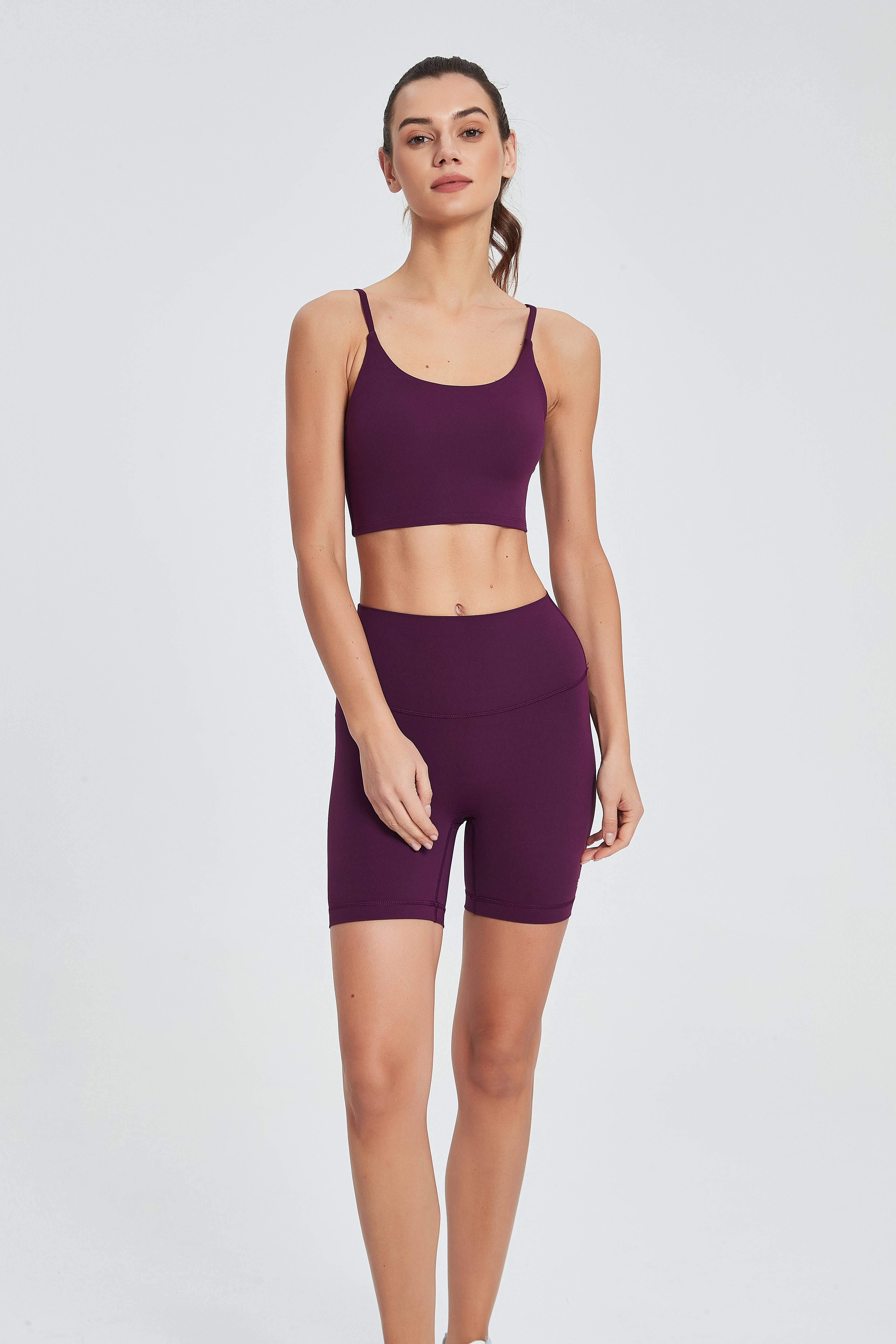91thelabel - Wholesale Athletic Shorts - Women's - Luna High Waist Mid-Thigh Biker Short42