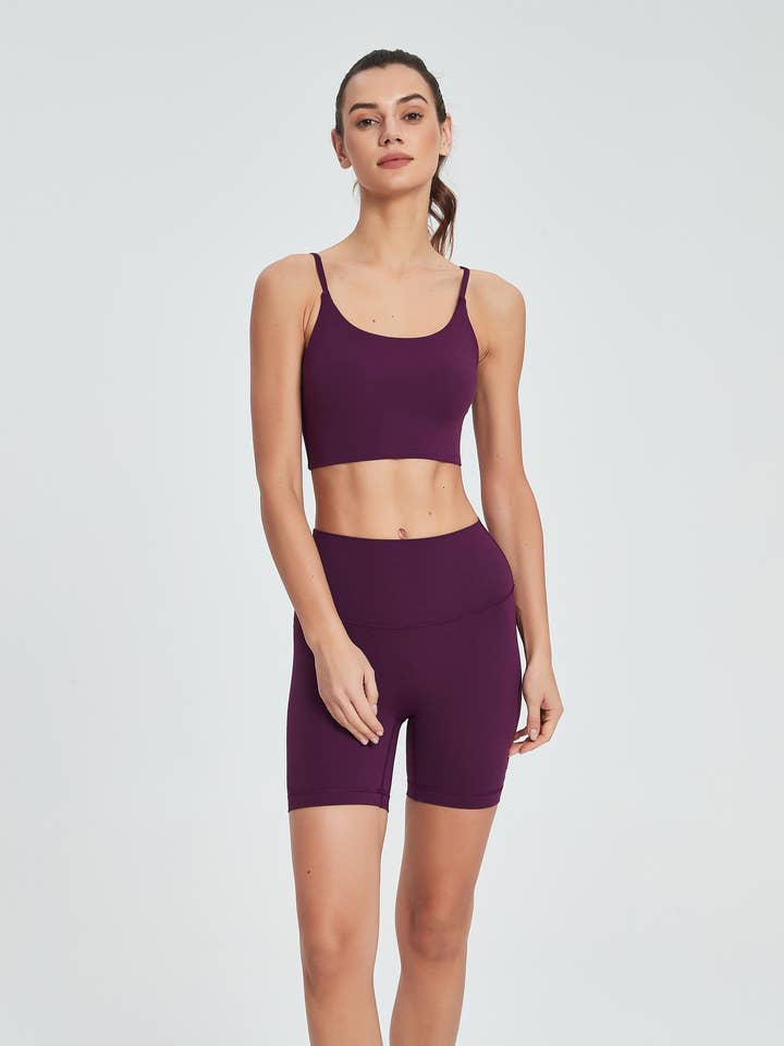 91thelabel - Wholesale Athletic Shorts - Women's - Luna High Waist Mid-Thigh Biker Short42