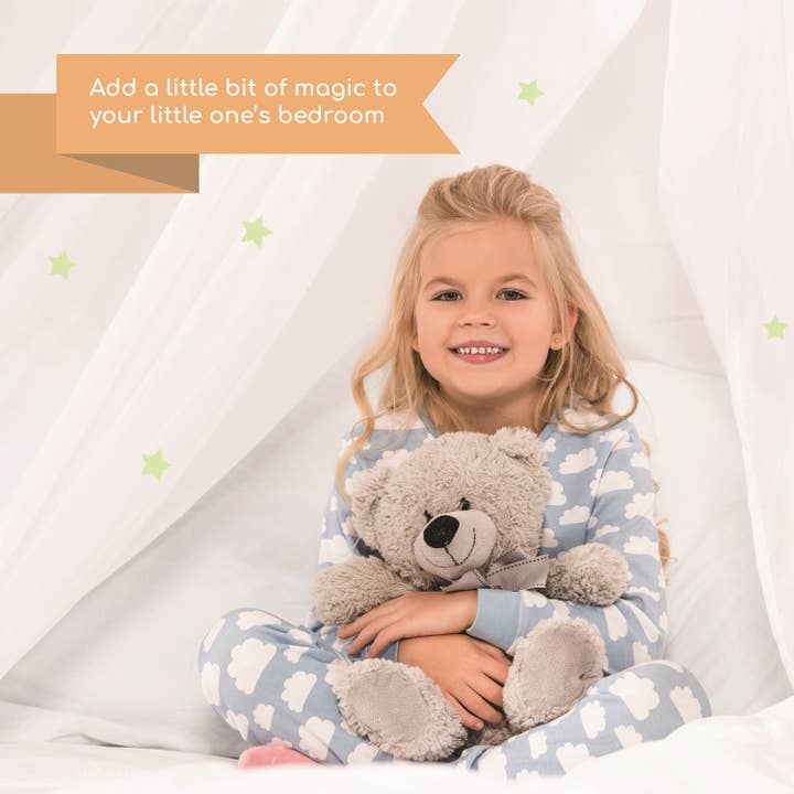 Bollepo - Wholesale Bed Canopy - Kids & Baby - Bed Canopy with Glowing Stars, White2