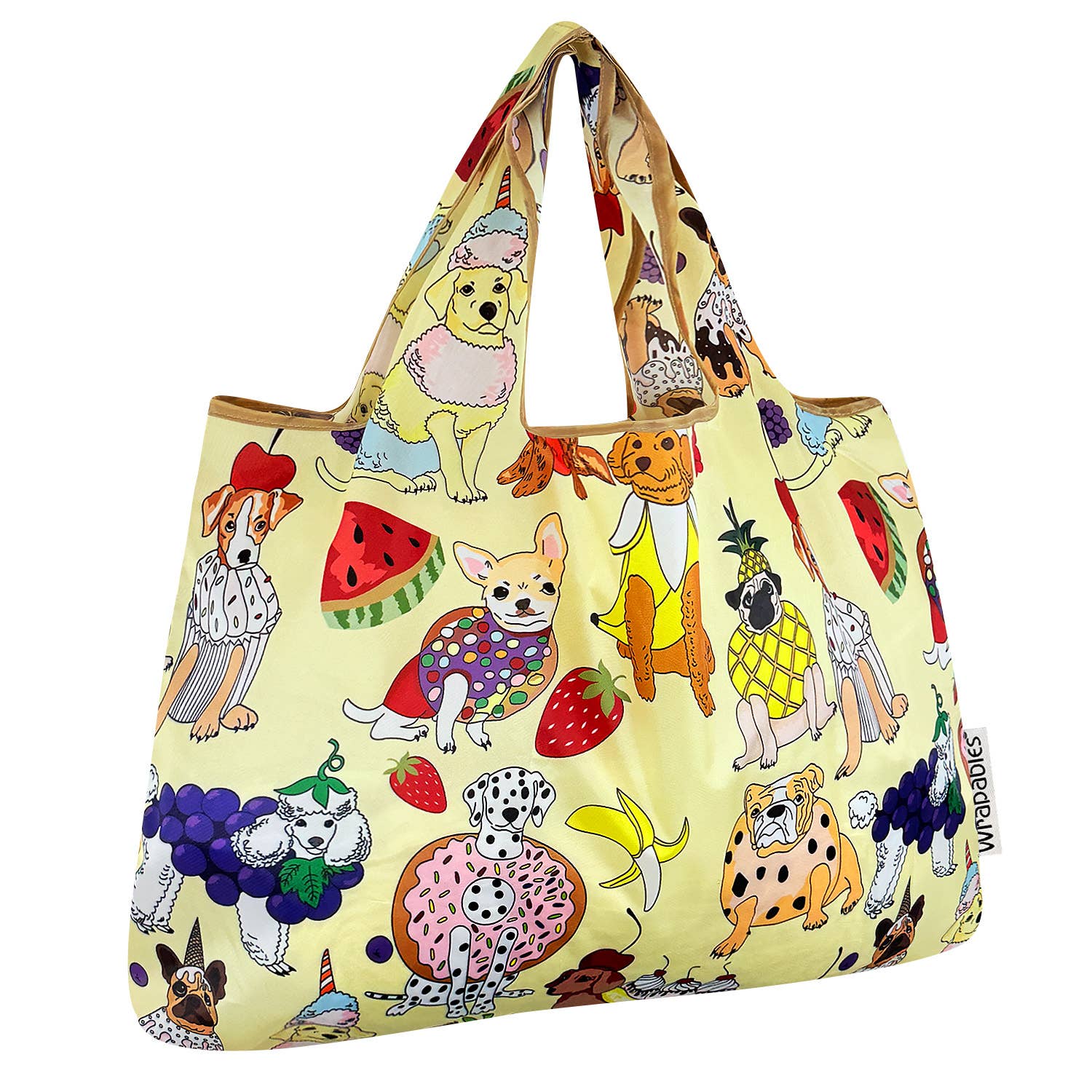 Wrapables.com - Vente Sacs de course/à provisions - Sac de courses réutilisable en nylon grand format Wrapables5