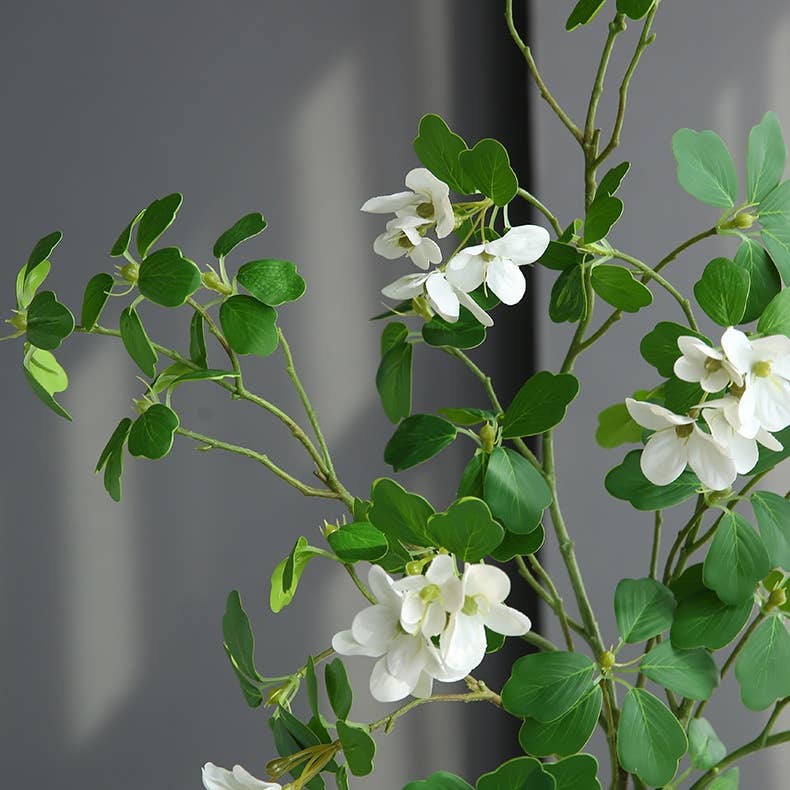 ACNITE(We cover U.S. import duties) - Wholesale Artificial Flowers - Artificial Tinea japonica green leaves flower vase filler2