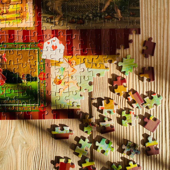 Penny Puzzle - Wholesale Puzzle - Adult - YE OLD VALENTINE GREETINGS 1000 piece jigsaw puzzle7