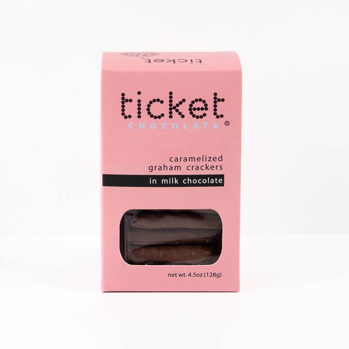 Ticket Chocolate - Wholesale Cookie - Chocolate-Enrobed Cookies - Year-Round