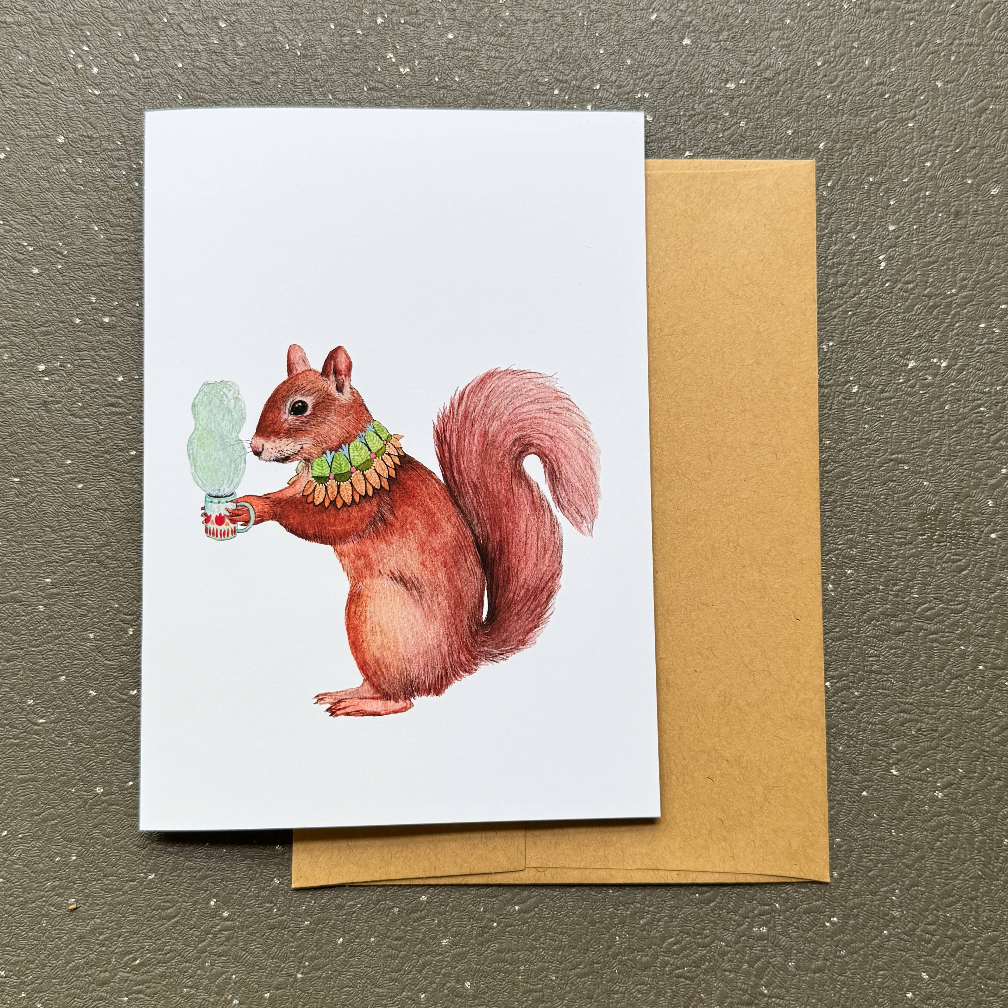 Polanshek of the Hills - Vente Carte de vœux classique - Carte - Créatures et Tasses - Samuel l'Écureuil2