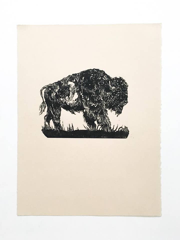 Way of the Buffalo Print for wholesale by Kelsi Cross Studios
