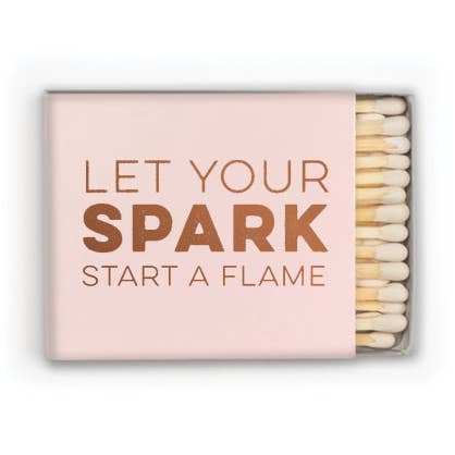 Tiramisu Paperie - Wholesale Matches - Let Your Spark Start A Flame Matches • Available in the US0
