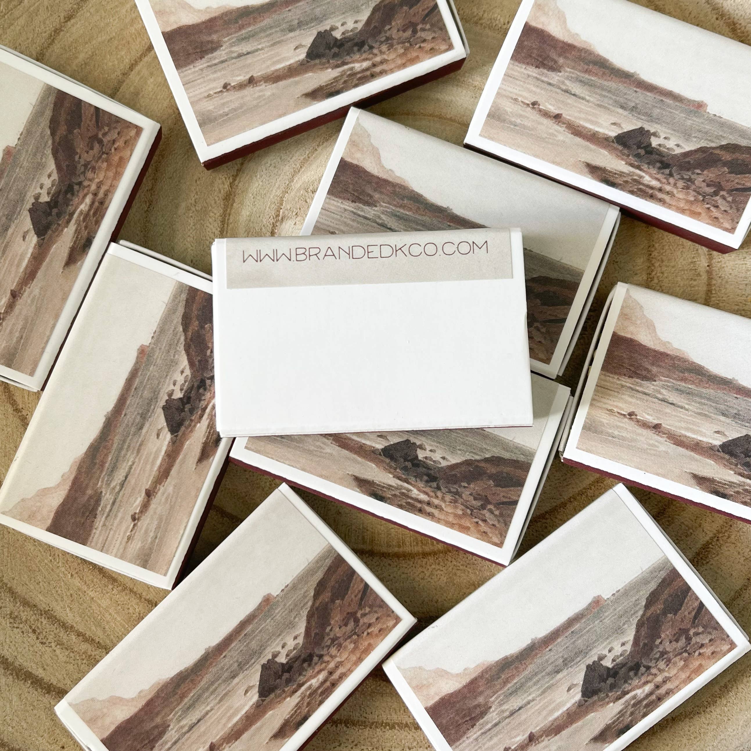 Branded K Co. - Wholesale Matches - Ocean Match Set // Vintage Ocean Landscape1