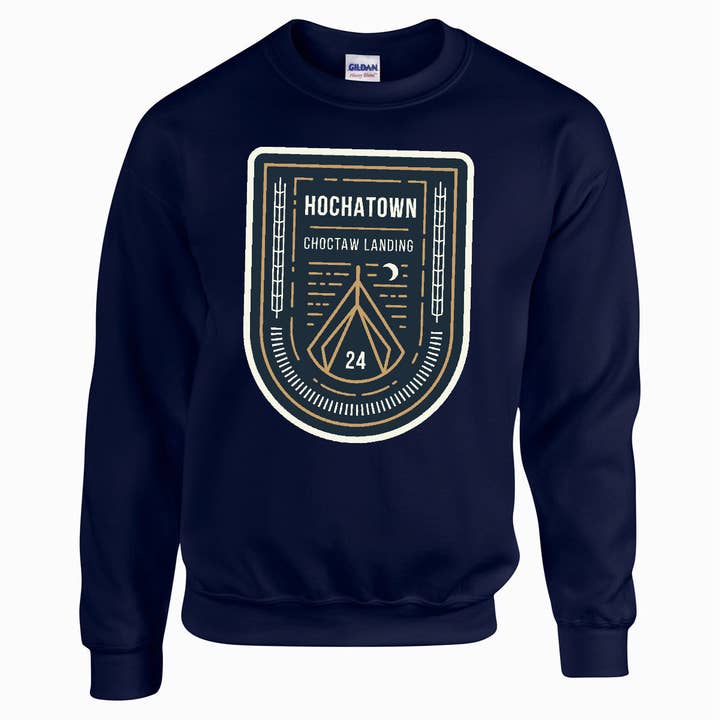 Camping Sweatshirt for wholesale by Eye Candy Clothing Co.