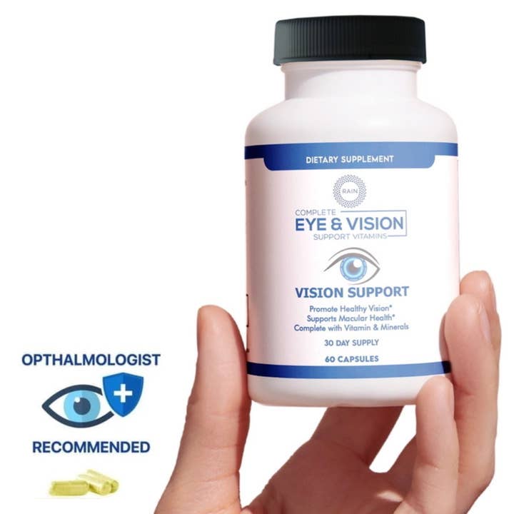 Rain™ Naturliga Ögon- och Synvitaminer (60 kapslar) för wholesale av RAIN