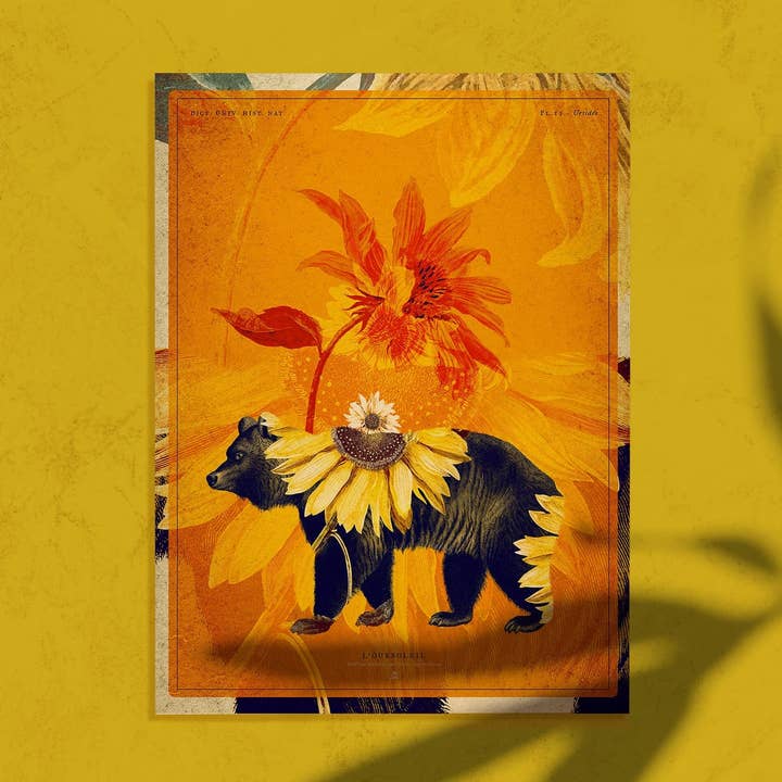 Magischer Wald #2 • Der Sonnbär für den Großhandel von Maison Chapal