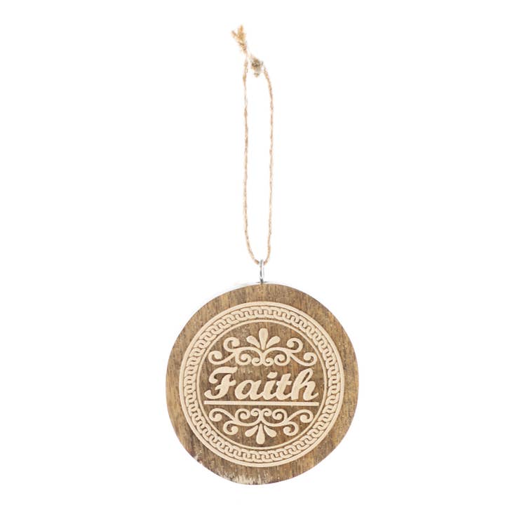 Faith Orn Faith Ornament for wholesale by Oak Street Wholesale