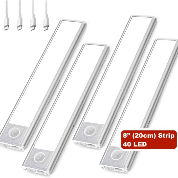 LED Under Cabinet Light Strip Bar Motion Sensor Rechargeable for wholesale by A1 PACIFIC INC.