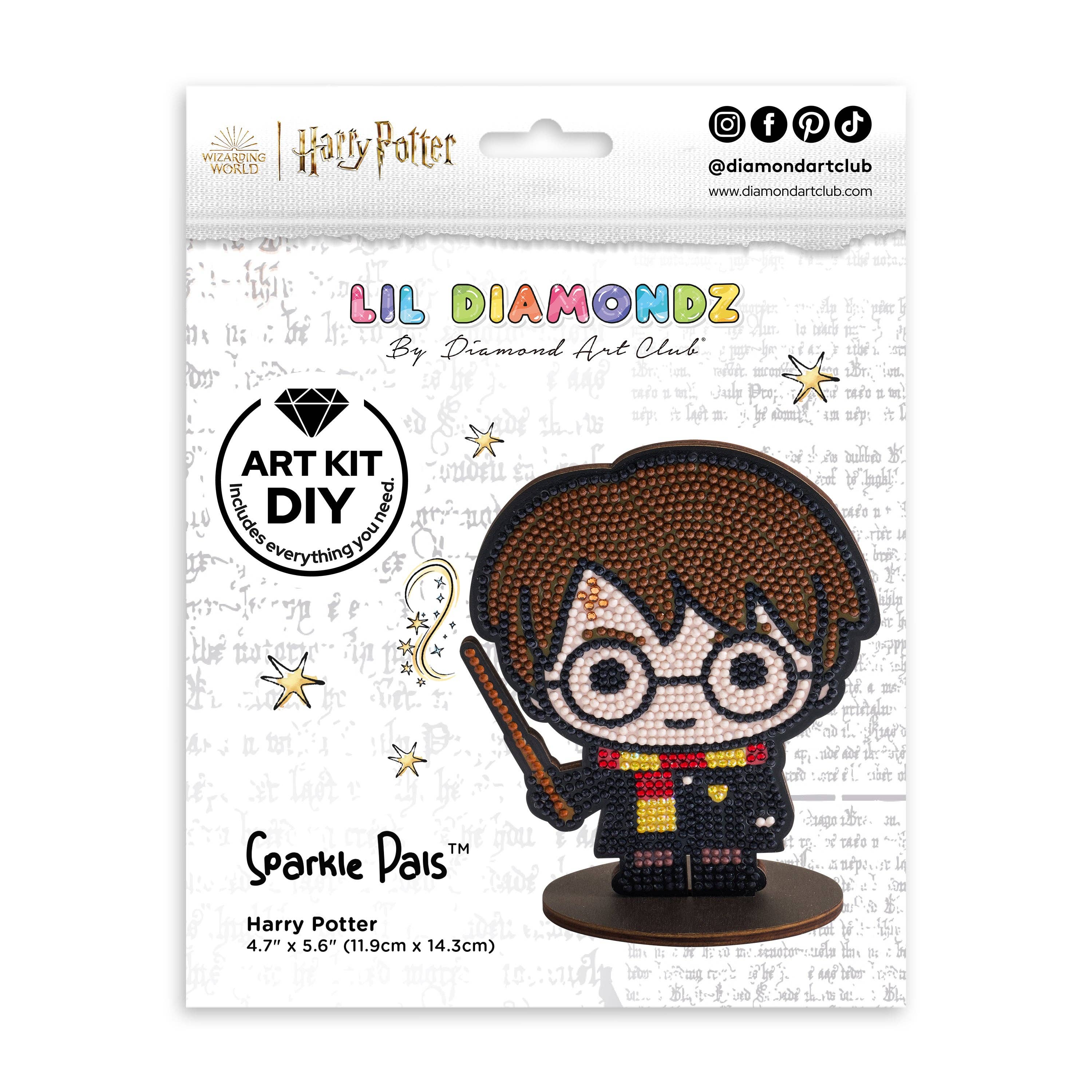 Diamond Art Club - Wholesale DIY Craft Kit - Sparkle Pals™ - Harry3