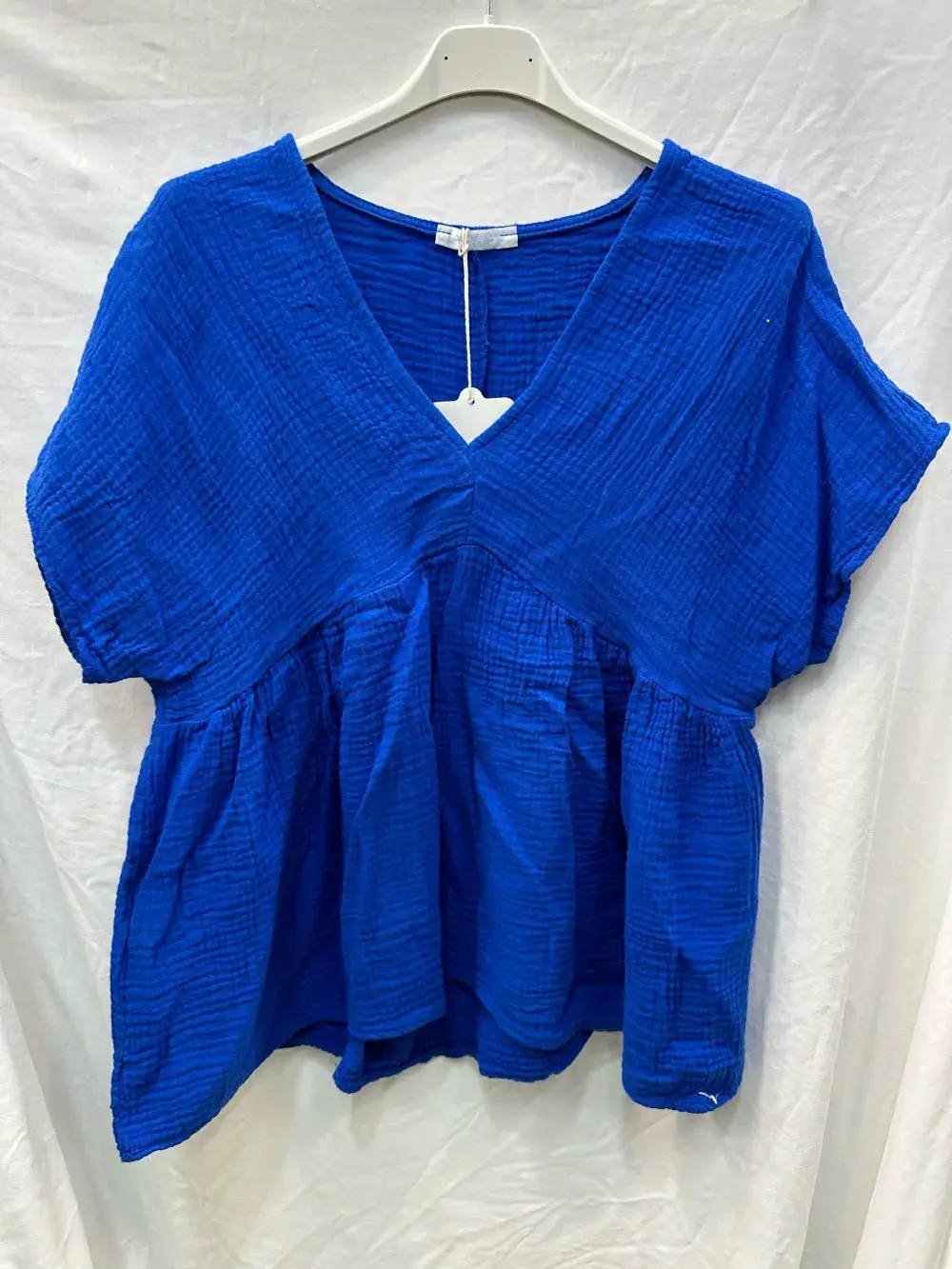 Mimi & Gogo - Wholesale Blouse - Women's - Cotton Gauze Blouse @5234-HGazeV11