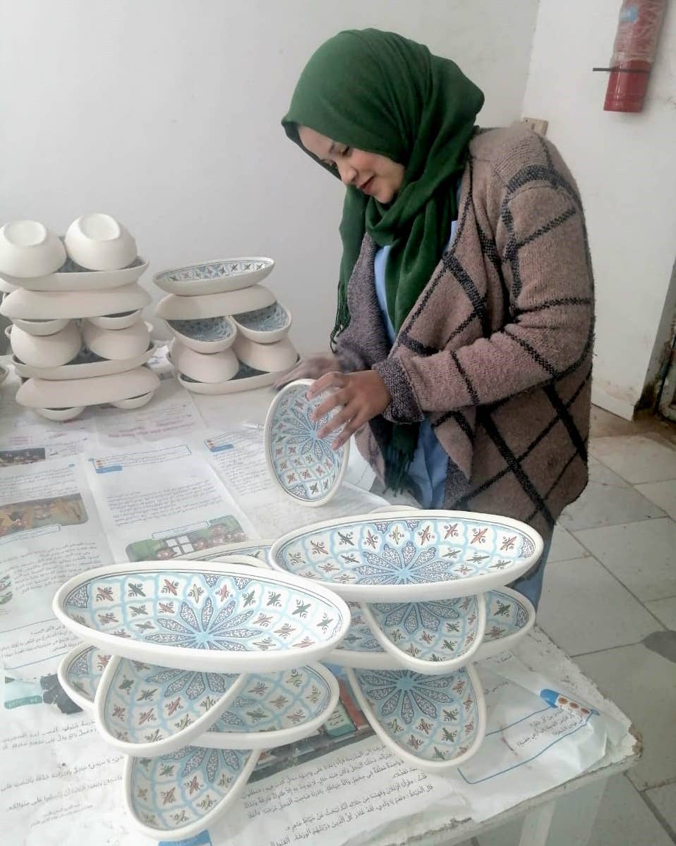 Sobremesa - Wholesale Dinner Plate - 11" Blue Fish Ceramic Dinner Plate, Dinner Set2