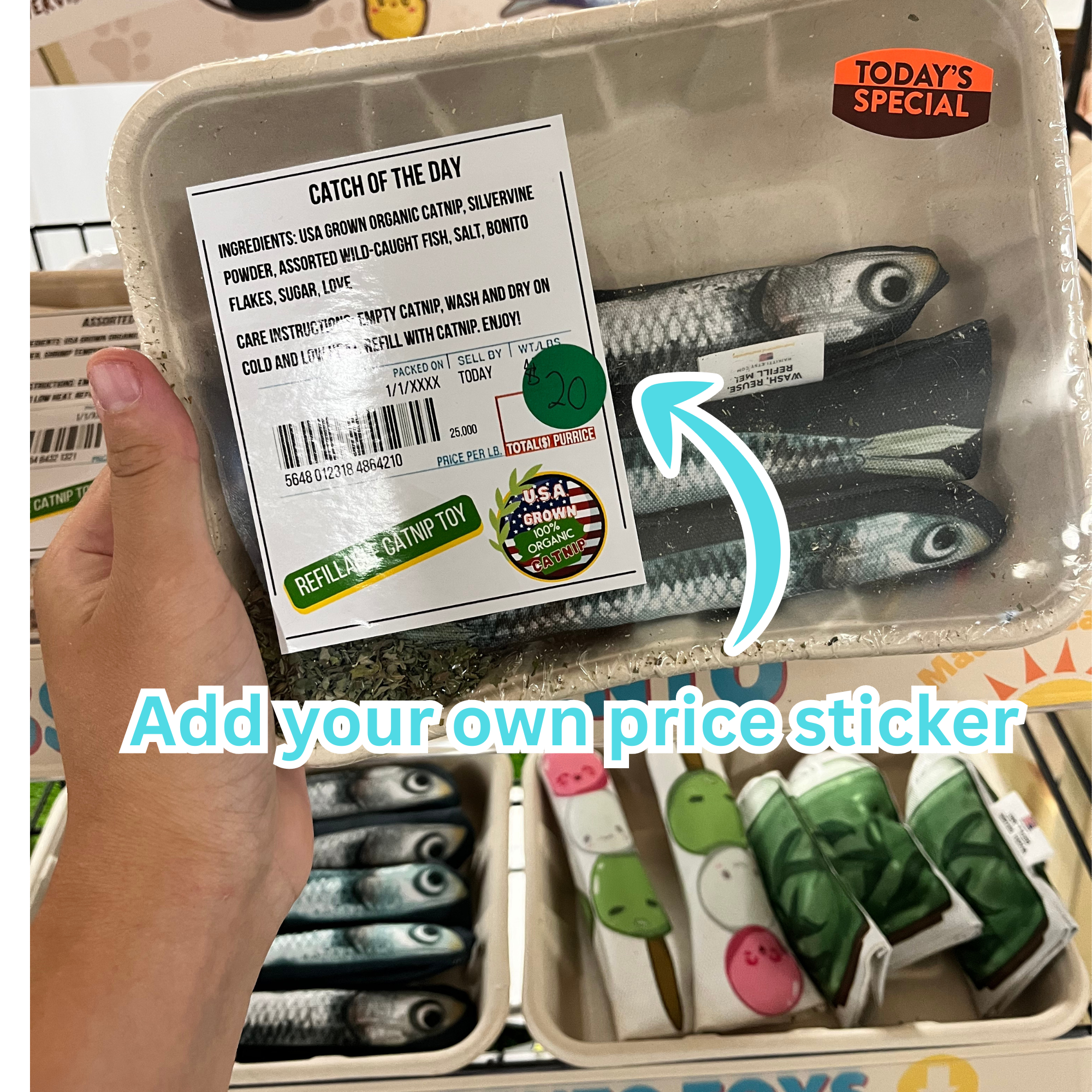 HaiKitti - Wholesale Pet Toy - Cat - Cat Toy Gift Set: Fresh Caught Anchovy1