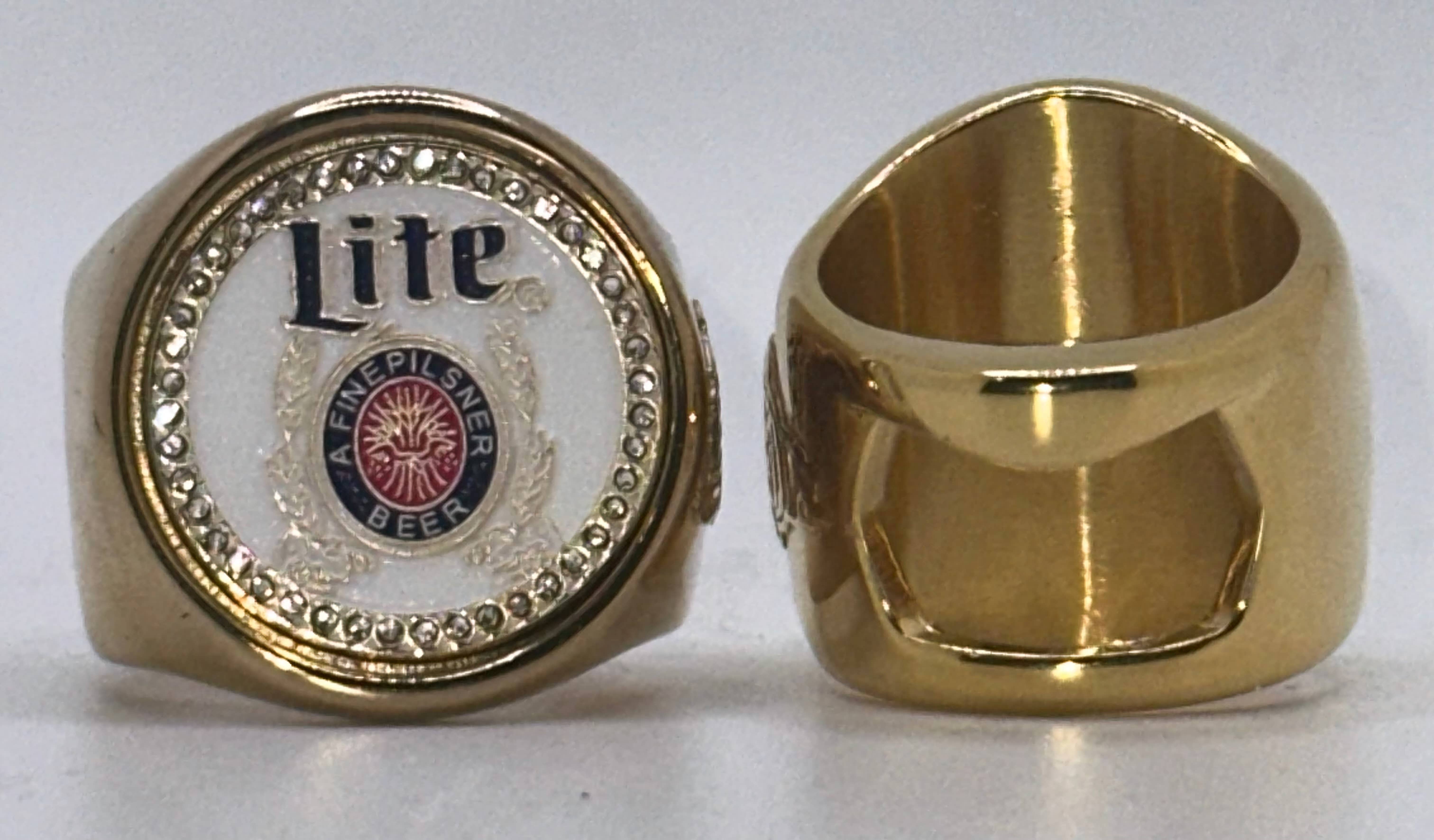 Brassa The deCAPitator ring bottle & can tab opener LLC - Wholesale DIY Beer/Alcohol Kit - Miller Lite deCAPitator ring bottle cap and can tab opener!8