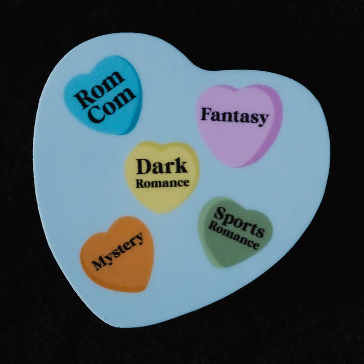 „Trope“ VDay Herzen 2,5" Aufkleber für den Großhandel von Smut & Stick