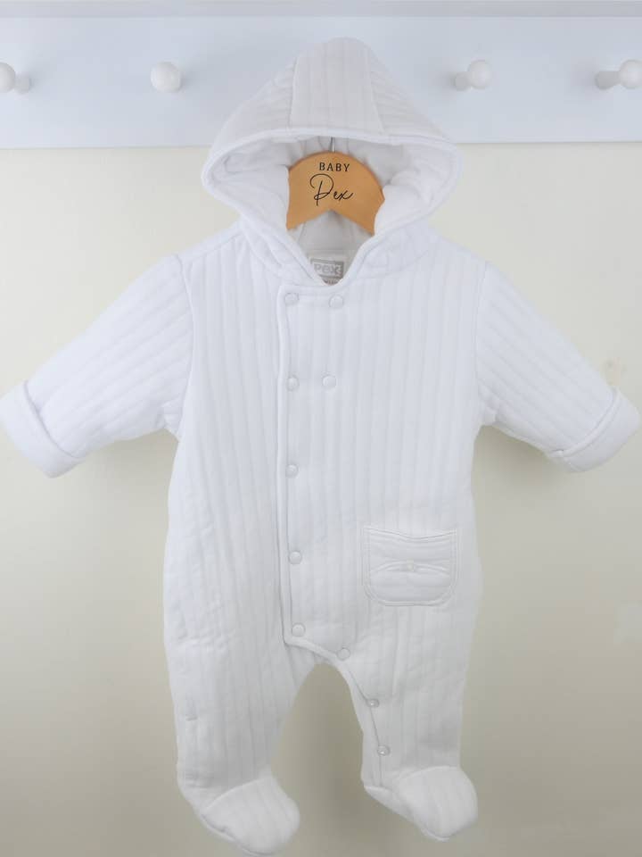 Pex Wholesale – Fato de neve – Bebé por atacado – Fato de Neve Nathan Branco